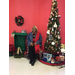 Martha Holloway at community Christmas tree event
