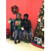 Morgan Broughton and Ebony Williams at Community Christmas tree event