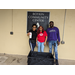 Target volunteers outside of the Boykin Community Center