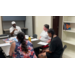 Mentoring mom attendees with Dr. Dunlap