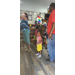  community members at book mobile  