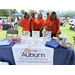  Auburn Housing Authority standing behind vendor table 
