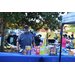  community partner with table full of snacks 