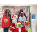  The Grinch and Santa with a Auburn Family 