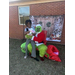  The Grinch with a youth resident 