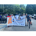  Mrs. Sharon Tolbert joined AHA Board Commissioners Nolan Torbert and Rene Waldrop for the event, alongside Auburn City Councilwoman Connie Taylor and Mayor Ron Anders holding a Auburn Housing Authority banner. 