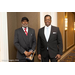  Mr. Nolan Tolbert and another african american male at the breakfast 