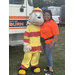  Tabitha with the Fire Dog 