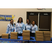  Staff members serving lunch at Partner Appreciation 